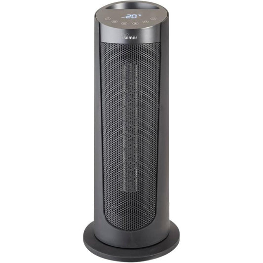 Bimar HP130 Termoventilatore a Colonna Wi-Fi e Bluetooth, Controllo Vocale Compatibile con Alexa e Google Assistant. Stufetta Elettrica a Basso Consumo, 2 Potenze di Riscaldamento, Timer, Telecomando