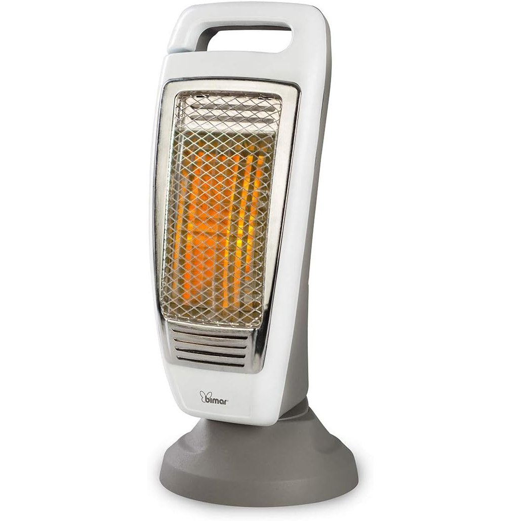 Bimar Stufa Elettrica Radiante HR310 400W 2 Potenze Oscillazione Inclinazione Scaldino Bagno