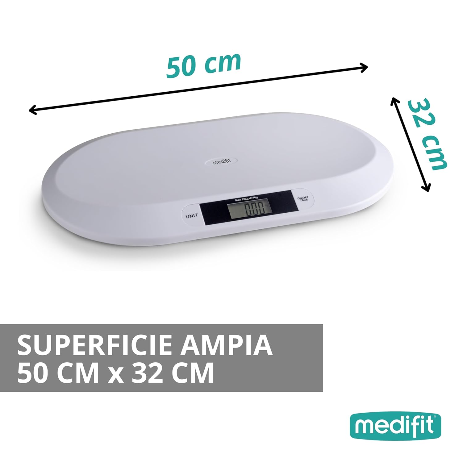 Innoliving INMD-039 Bilancia Baby Digitale ad Alta Precisione