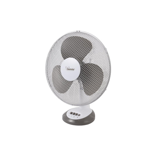 bimar VT315 Ventilatore, Ventilatore da Tavolo 30 cm con Selettore 3 Velocità, Elica con 3 Pale, Orientabile Destra - Sinistra, Inclinazione Regolabile Alto - Basso, Motore da 40W