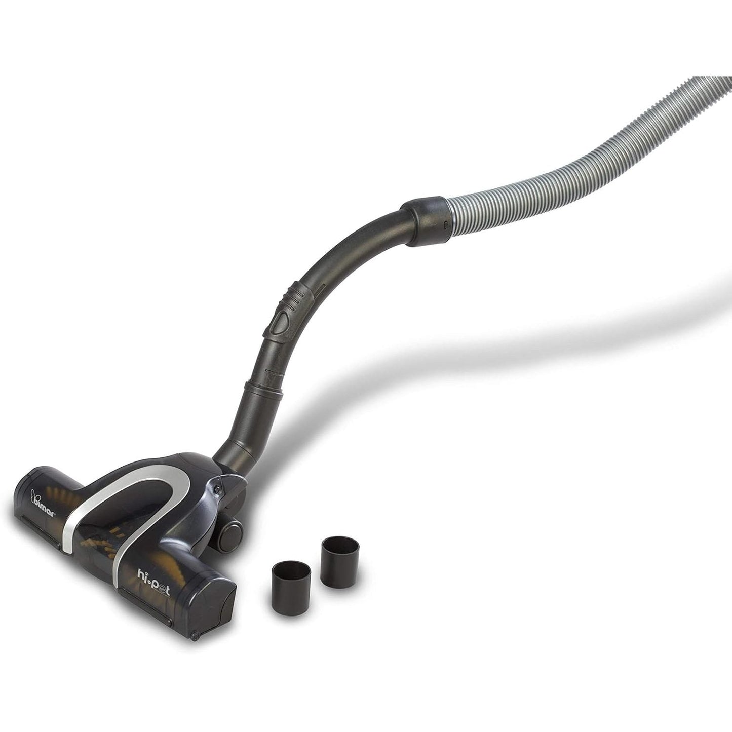 Bimar HI.PET PST1 Spazzola Aspirapolvere Universale Turbo, Turbospazzola 3 Adattatori Tubi ø32-35mm, Spazzola per Aspirapolvere Peli Animali Domestici,Cane Gatto, Pavimento Tappeti Tende Interni Auto