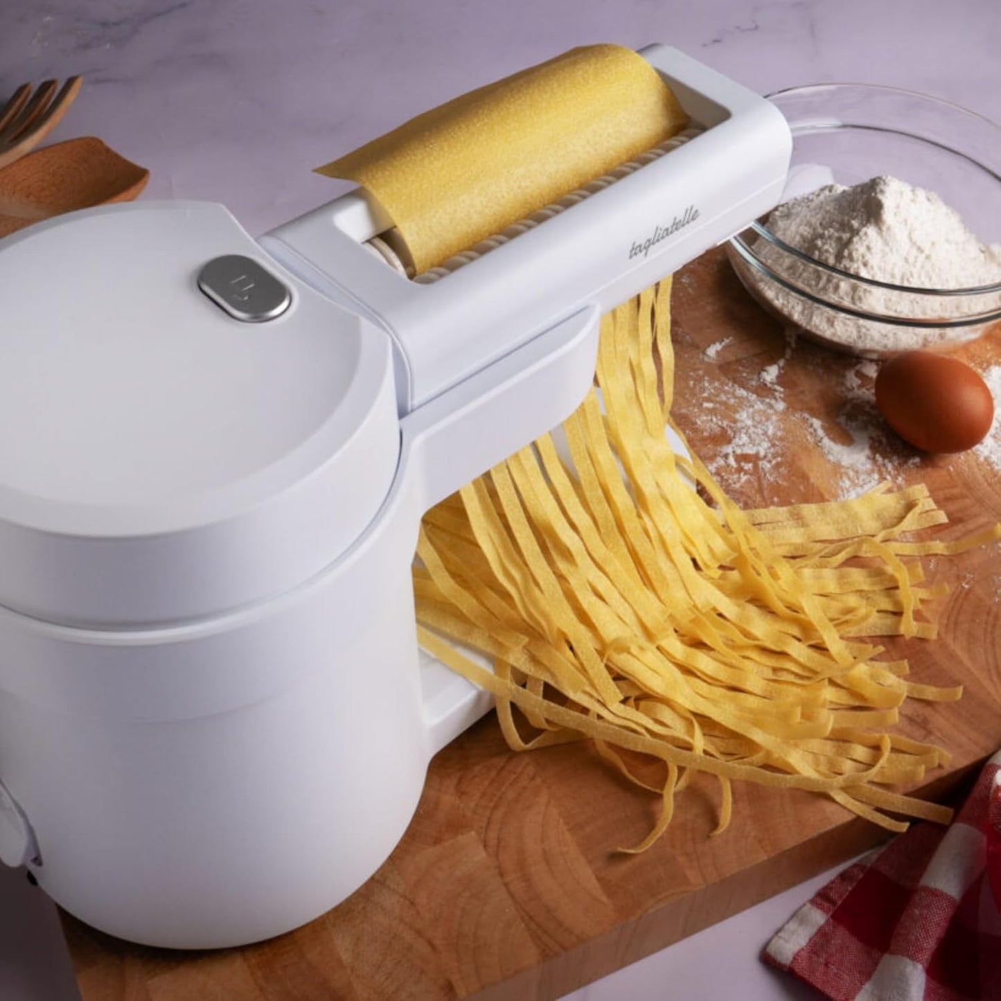 Innoliving Macchina Elettrica Sfogliatrice per Pasta Fatta in Casa INN-783