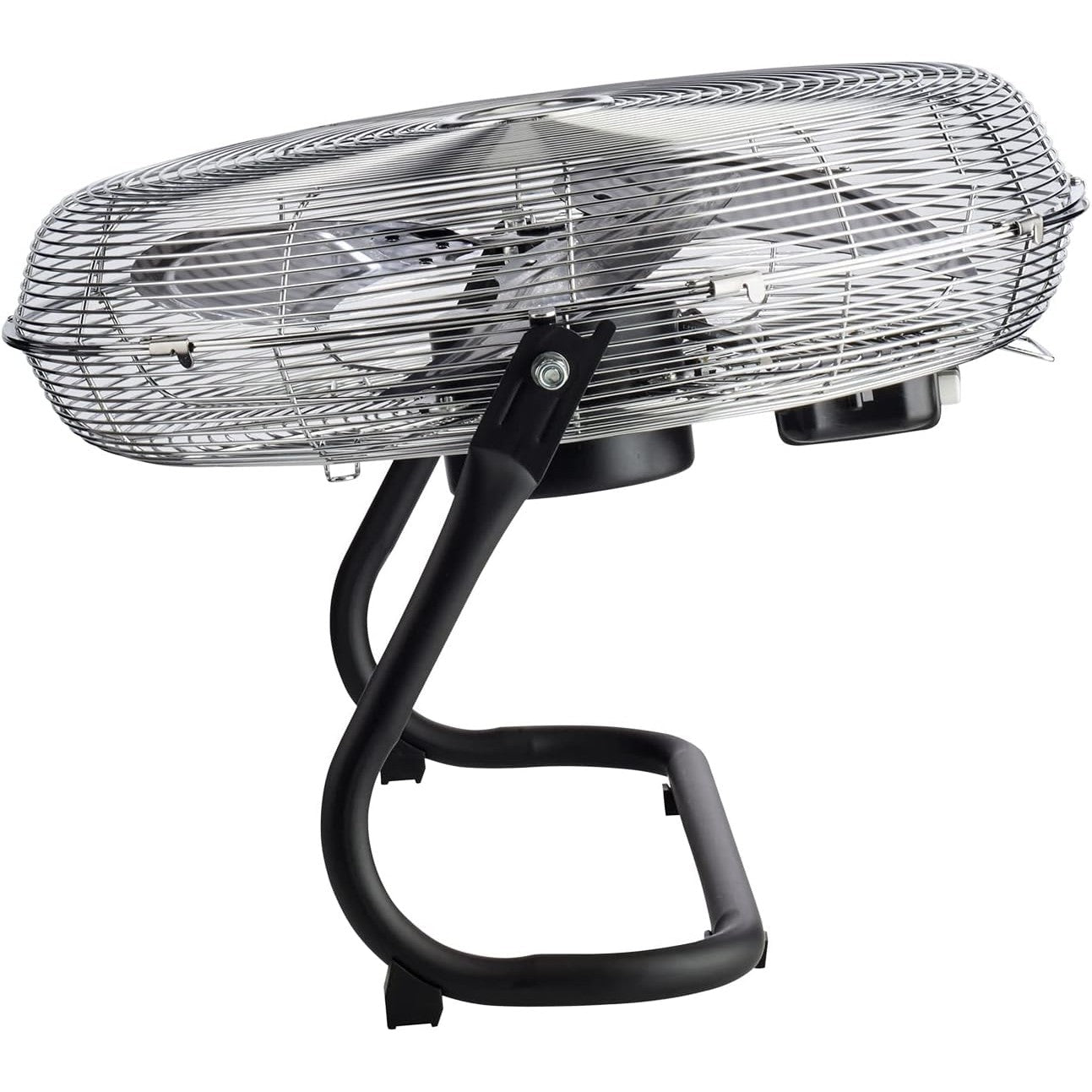 bimar VS58 Ventilatore Turbo da Pavimento e Muro, Elica Ø 45cm con 3 Pale in Alluminio, Ventilatore da Terra a 3 Velocità, Orientabile Alto Basso, Kit Installazione Murale Incluso, 100W
