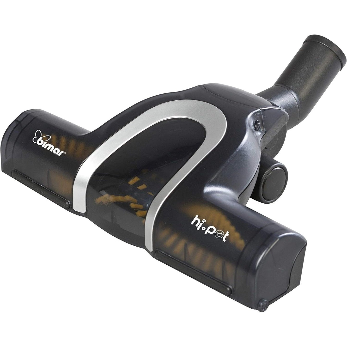 Bimar HI.PET PST1 Spazzola Aspirapolvere Universale Turbo, Turbospazzola 3 Adattatori Tubi ø32-35mm, Spazzola per Aspirapolvere Peli Animali Domestici,Cane Gatto, Pavimento Tappeti Tende Interni Auto