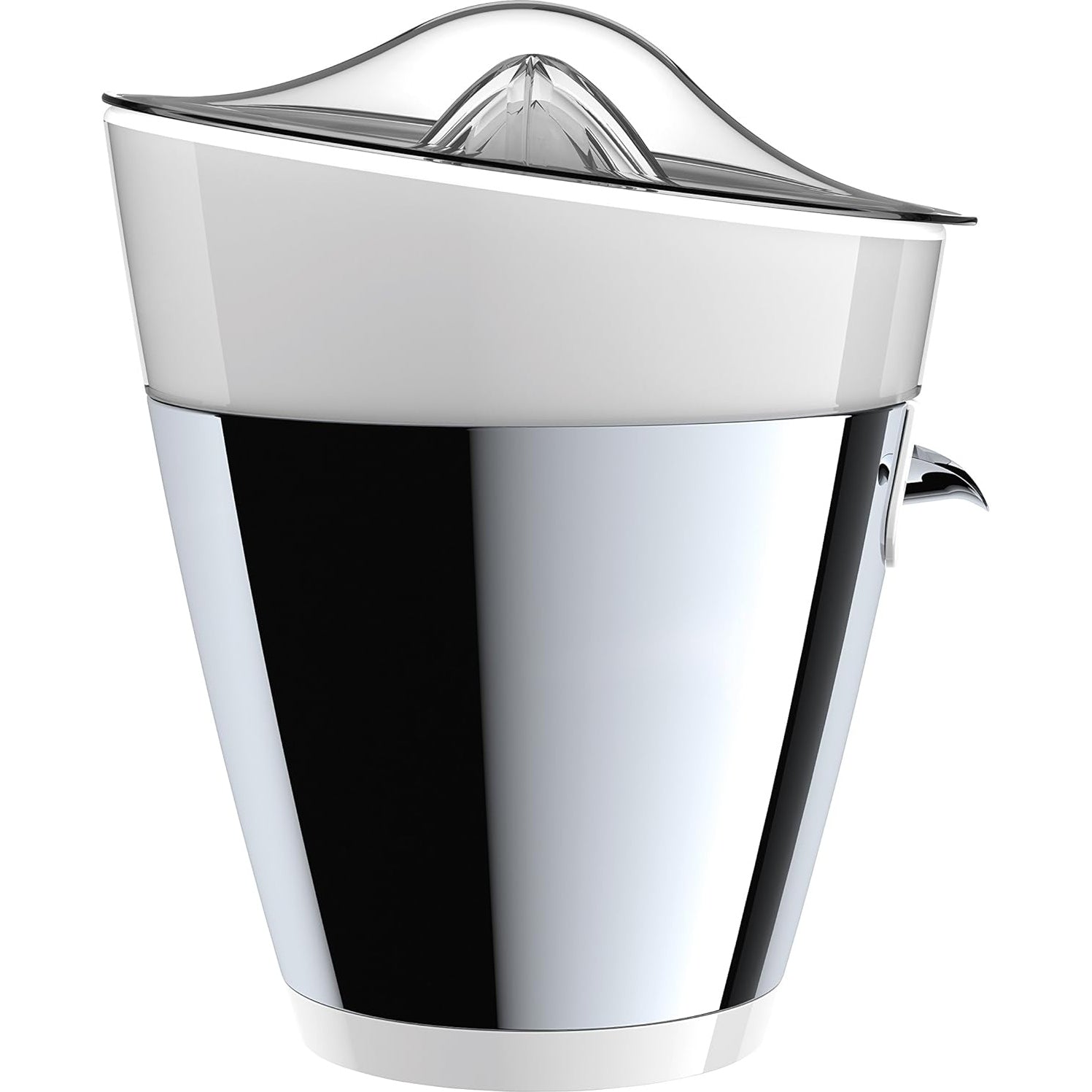 Spremiagrumi a vapore diam. 26 cm in acciaio inox con coperchio in vetro