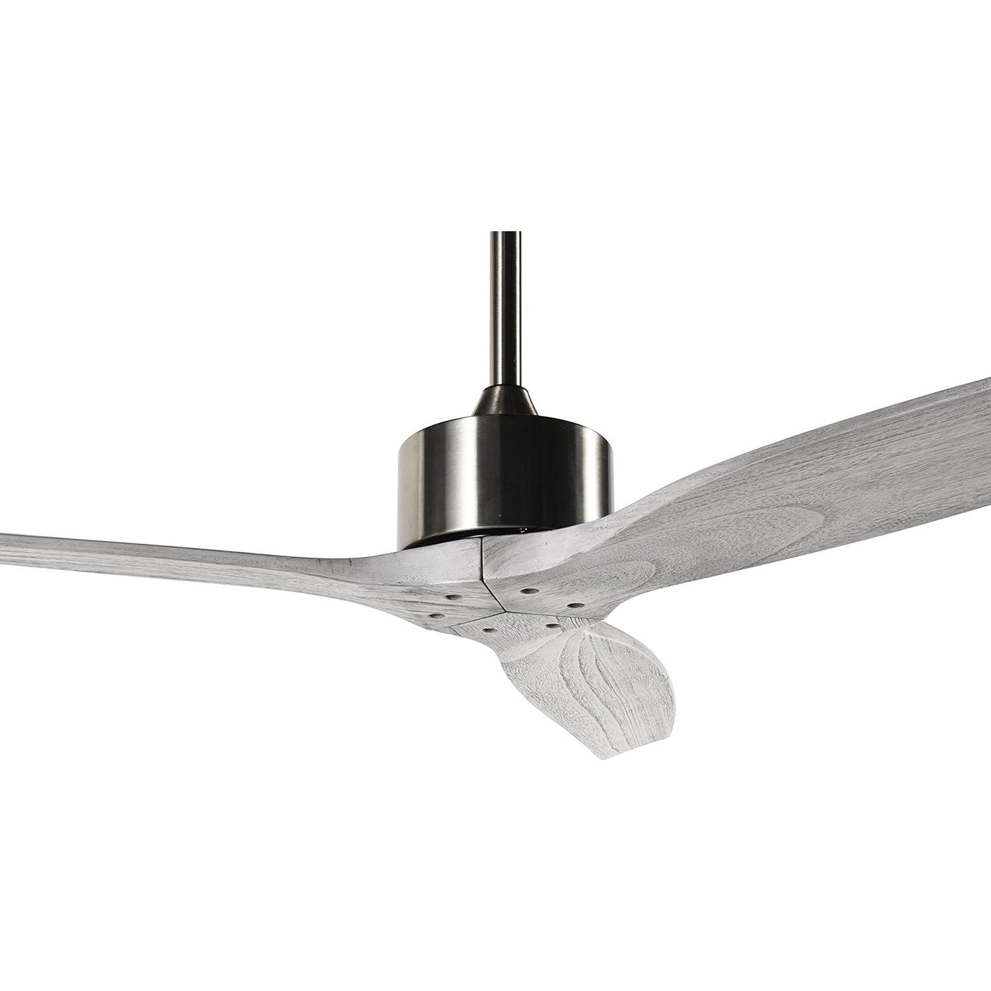 bimar Wi-Fi Ventilatore da soffitto, Ventilatore soffitto, con 3 Pale, Timer da 1 a 8 ore, Ventilatore con Telecomando, App e Controllo Vocale, Motore Silenzioso (Ø 132)