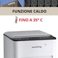 Innoliving Raffrescatore d’Aria Caldo/Freddo 7 Litri INN-508NEW, con Funzione Calore, Pannello Touch, Display Digitale, Telecomando, 3 Velocità, Oscillazione 140°, Serbatoio Removibile