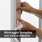 Innoliving Guarnizione Universale per Finestre INN-52001, Compatibile con Condizionatori d’Aria Portatili, Design Regolabile fino a 4m, Materiale Impermeabile TERYLENE, Sistema a Velcro con Zip