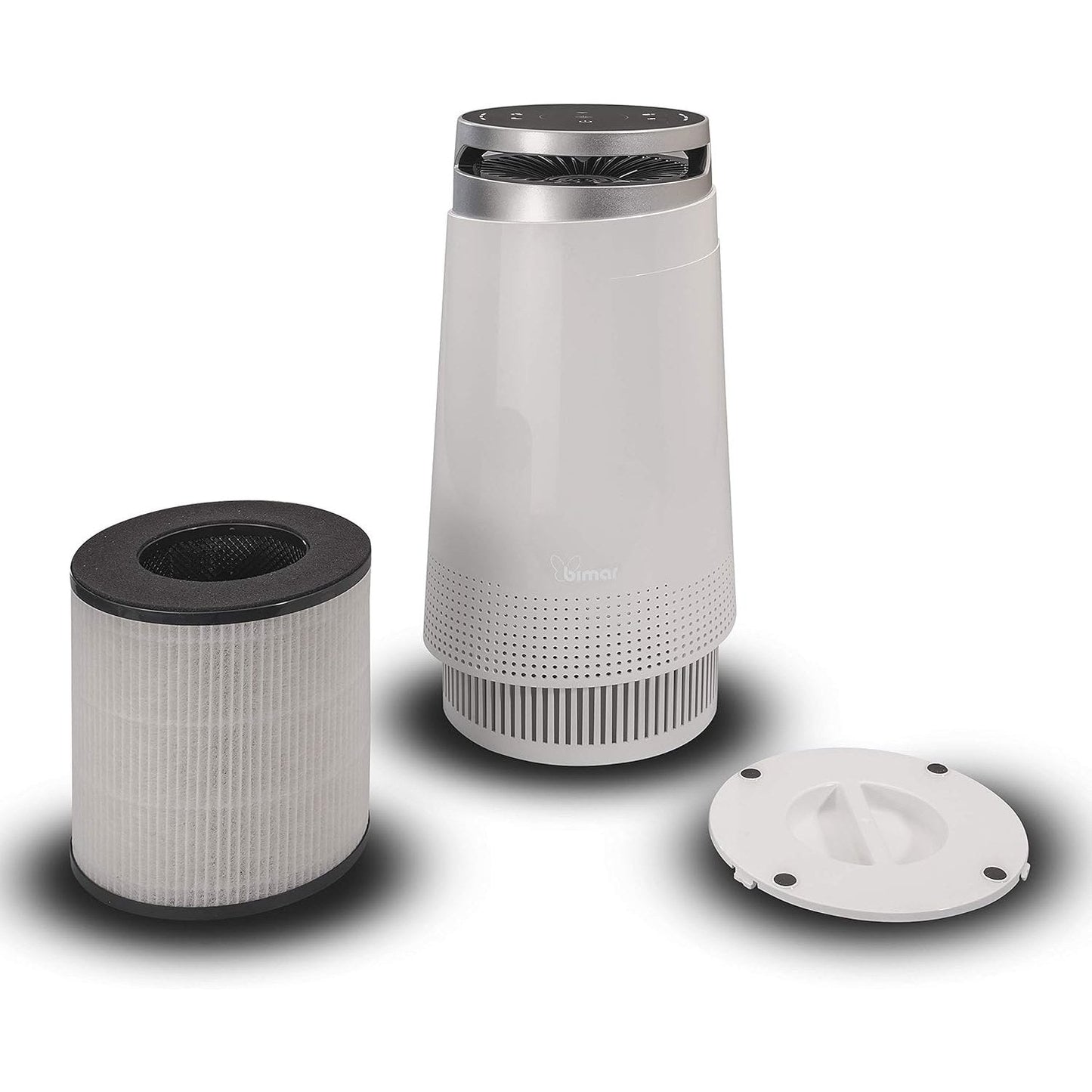 bimar PA98 Purificatore Aria WiFi con Filtro HEPA Alta Filtrazione a Carboni Attivi. Purificatore Aria Elimina Odori, Allergie, Pollini, Fumo per Casa o Ufficio. Controllo vocale