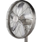 bimar VPM411 Ventilatore a Piantana Altezza max 167 cm in Metallo, Ventilatore Silenzioso con Selettore 0+3 Velocità, Elica Ø 40 cm con 5 Pale, Motore 60W, Tasto Oscillazione Destra-Sinistra