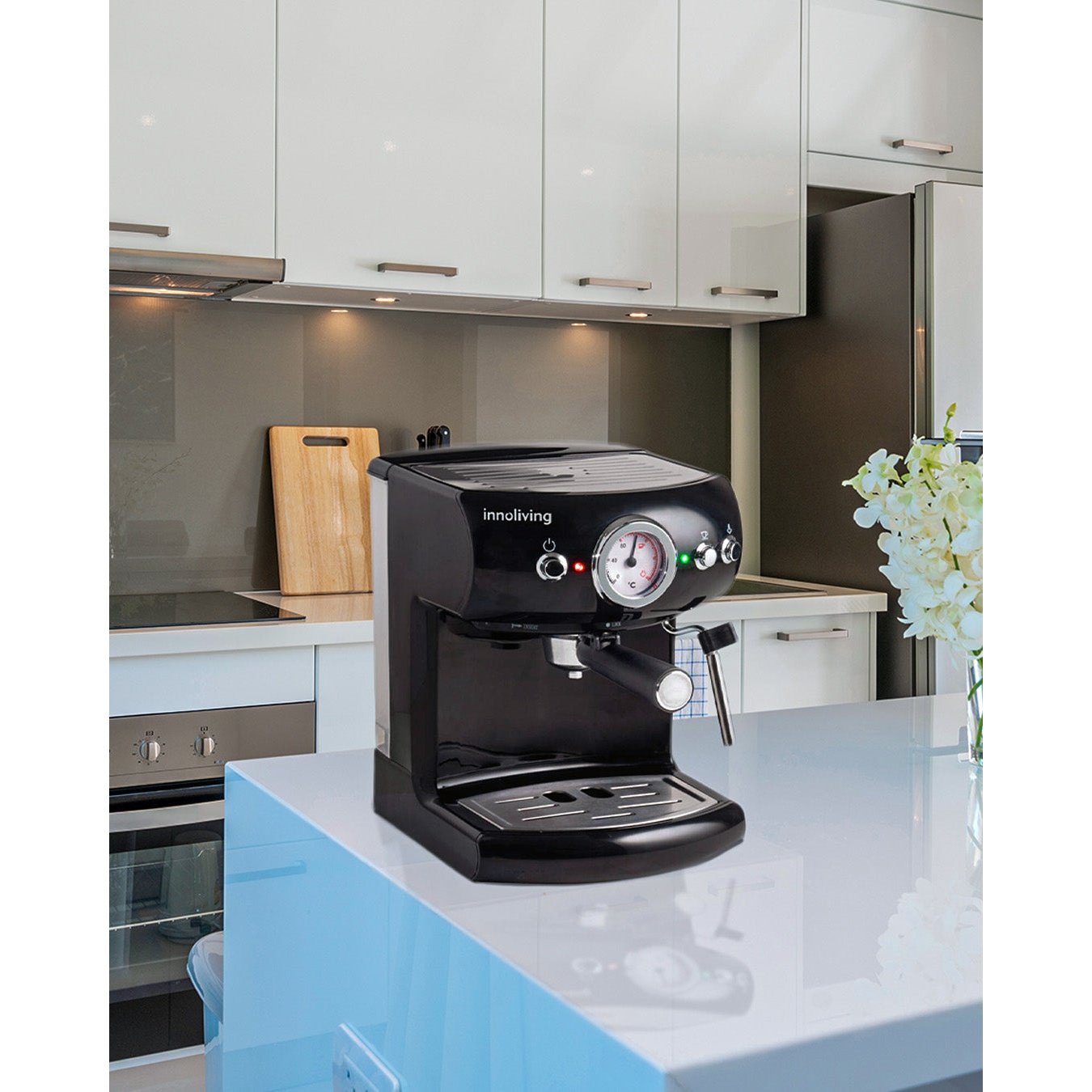 Macchina per caffè 4in1 multistandard espresso con lancia a vapore, INN-789 Innoliving