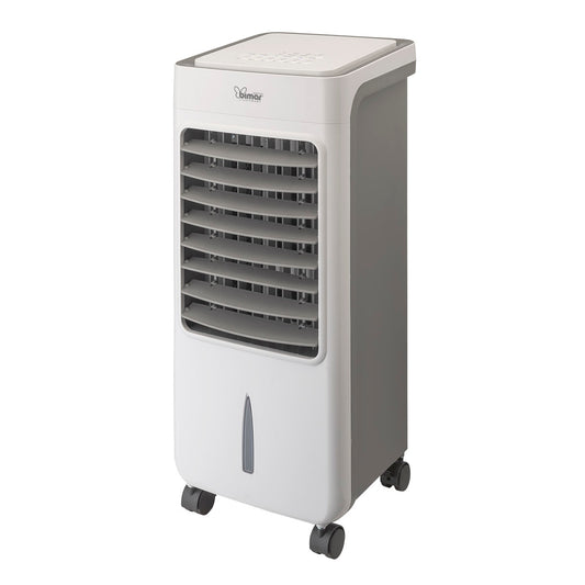 Bimar Raffrescatore Purificatore 7L Elettronico, con Telecomando, Ionizzatore, Filtro Antipolvere, Funzione Swing, Display Digitale, Timer 12h, Ruote Piroettanti