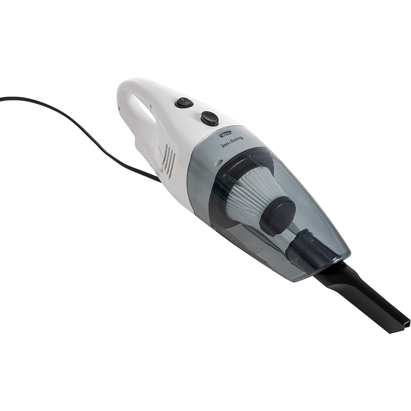 Aspirapolvere per uso generico 2-in-1 INN-651 senza sacco, bianco, 0.8 litri, Innoliving
