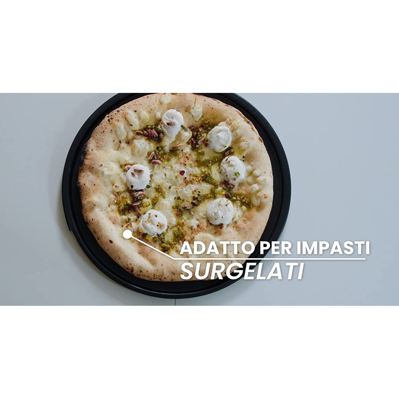 Forno Pizza con Termostato 1200W Ceramic Innoliving INN-796