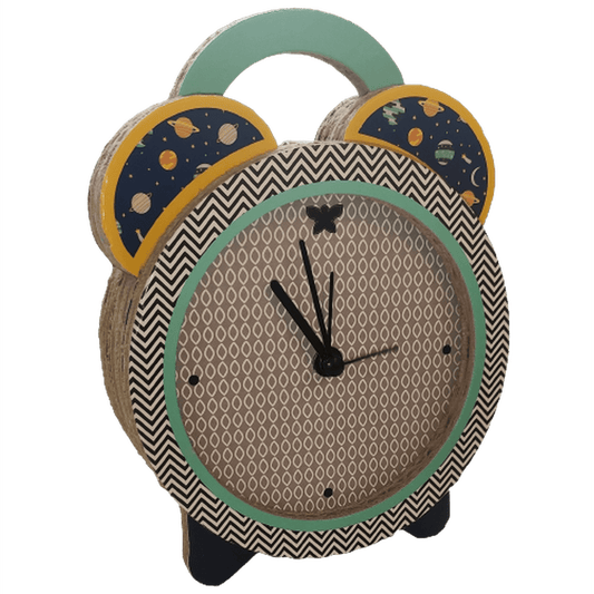 Orologio Sveglia da Tavolo "Keep me" in Cartone Ecosostenibile Innoliving INN-999