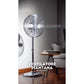 50W 3-speed oscillation metal stand fan, Innoliving INN-522