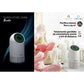 Purificatore d'aria Ercole filtro HEPA e carboni attivi Smart Wi-fi, Innoliving Airpro INN-554