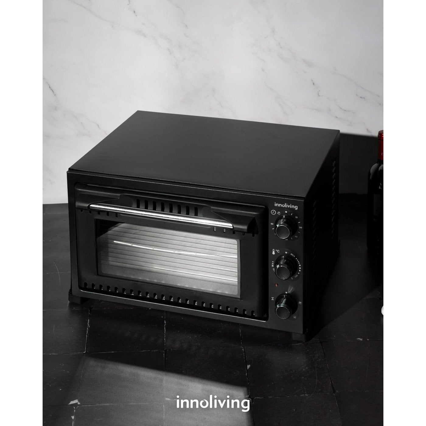 Electric convection oven 32 liters with timer trays and internal light, Innoliving INN-794