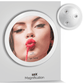 10X magnifying cosmetic mirror with makeup and beard suction cups, Innoliving INN-801