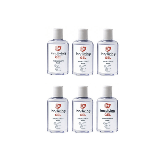 Kit 6 confezioni Gel Igienizzante mani 80ml INMD-002 Innoliving