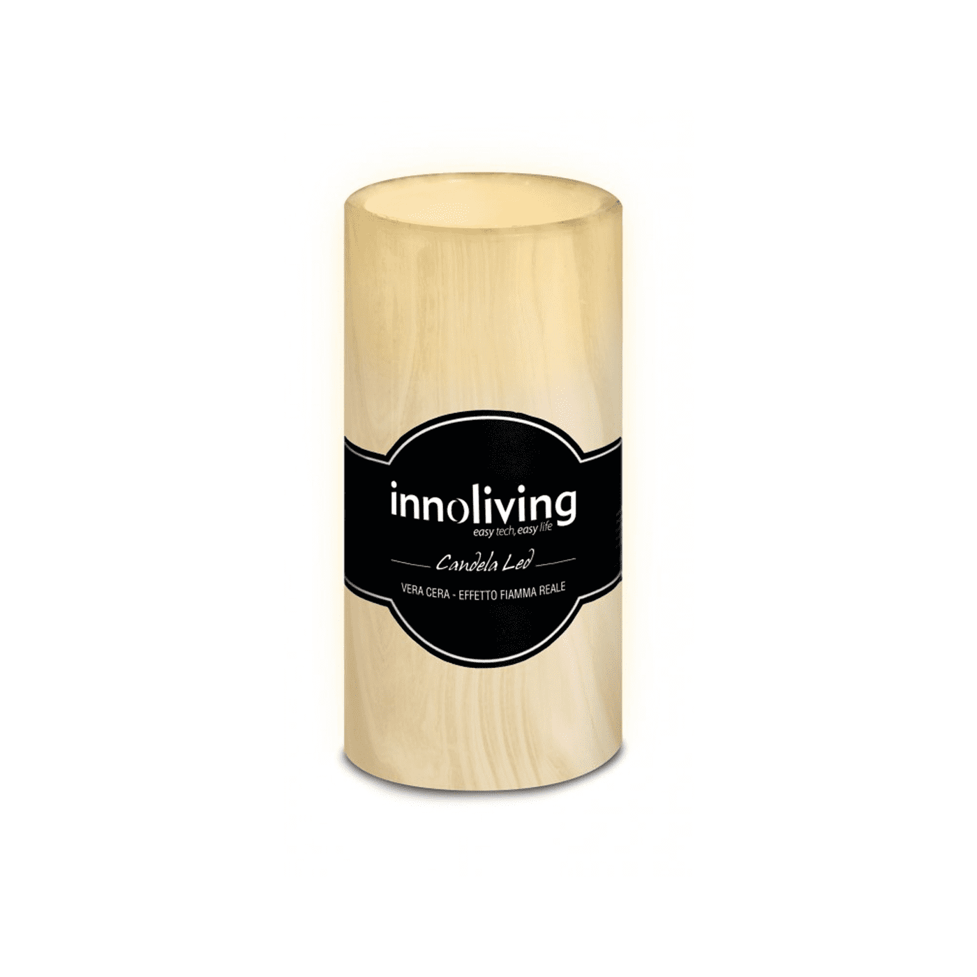 Candele decorative cilindrica LED atmosfera, Innoliving