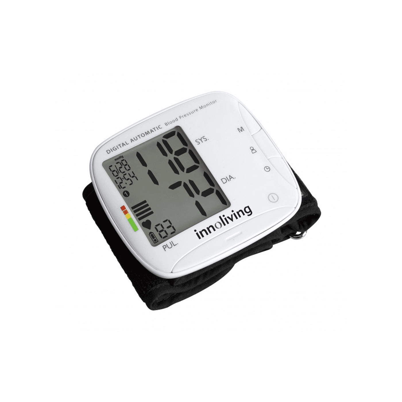 Misuratore di pressione digitale da polso LCD preciso, Innoliving INN-015