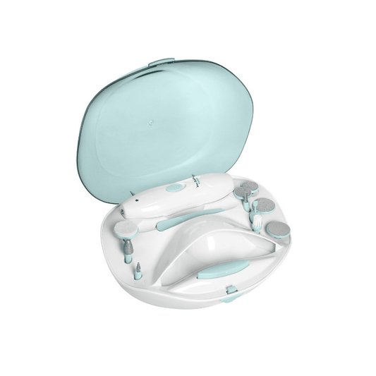 Set Manicure e Pedicure ricaricabile unghie con 10 testine, Innoliving INN-032
