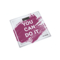 Bilancia pesapersona ultraslim "YOU CAN DO IT", Innoliving INN-142
