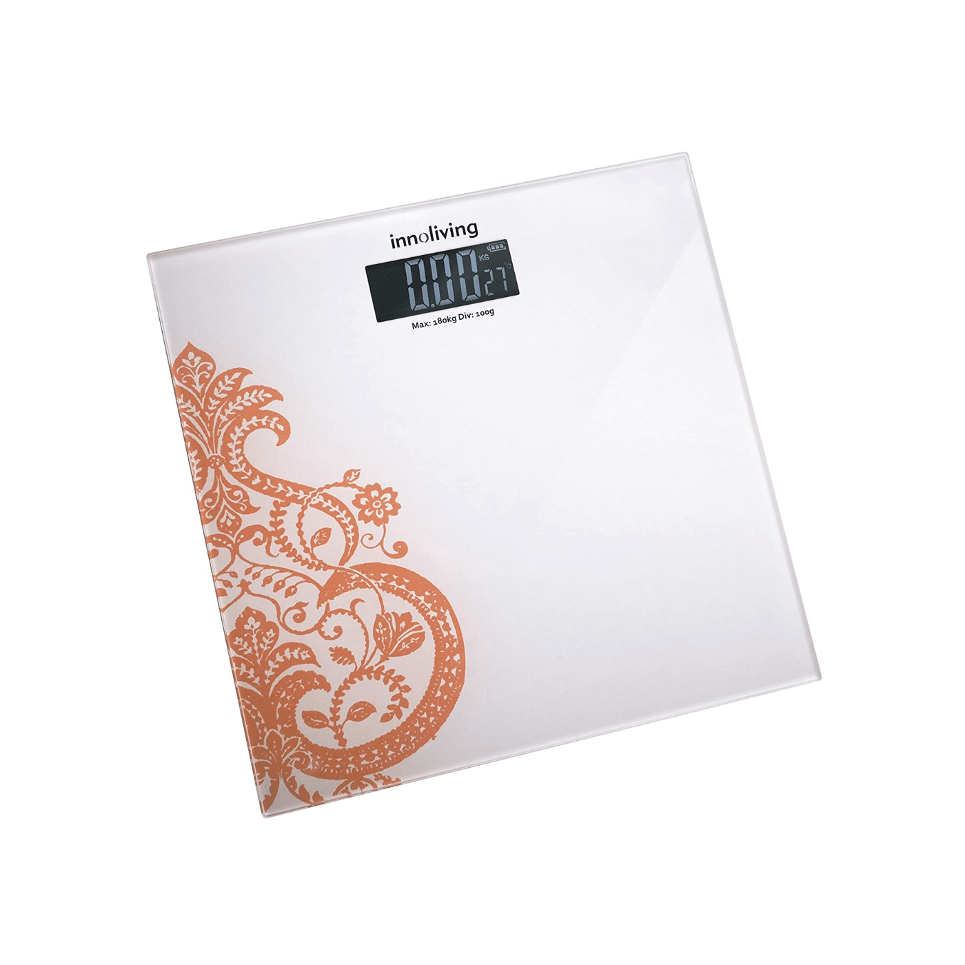 Bilancia Pesapersone Ultraslim in Vetro, Innoliving INN-143