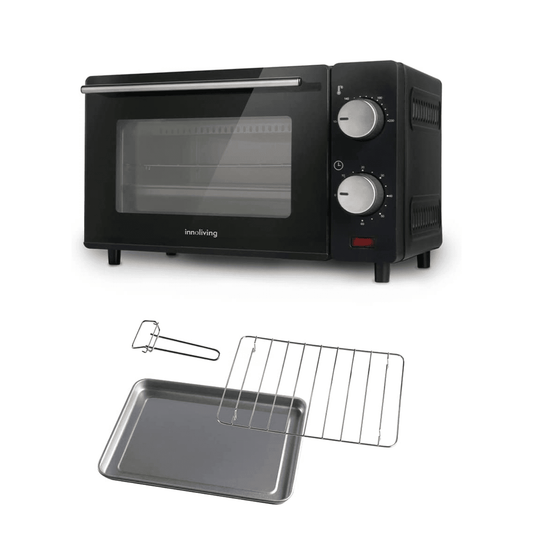 Forno Elettrico da Tavolo con Termostato 230° e Timer, Griglia e Teglia Incluse, Innoliving INN-790