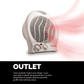 Termoventilatore Stufetta Elettrica 2000W Stile Moderno, Innoliving INN-580
