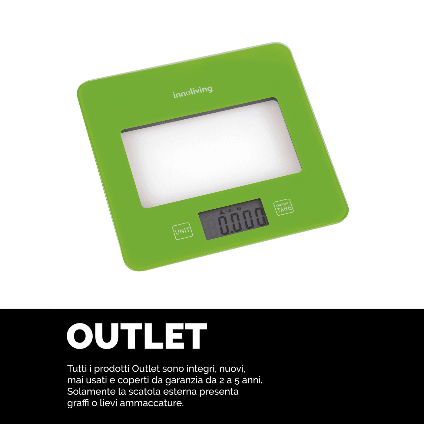 Bilancia da Cucina Digitale Colorata, Innoliving INN-123